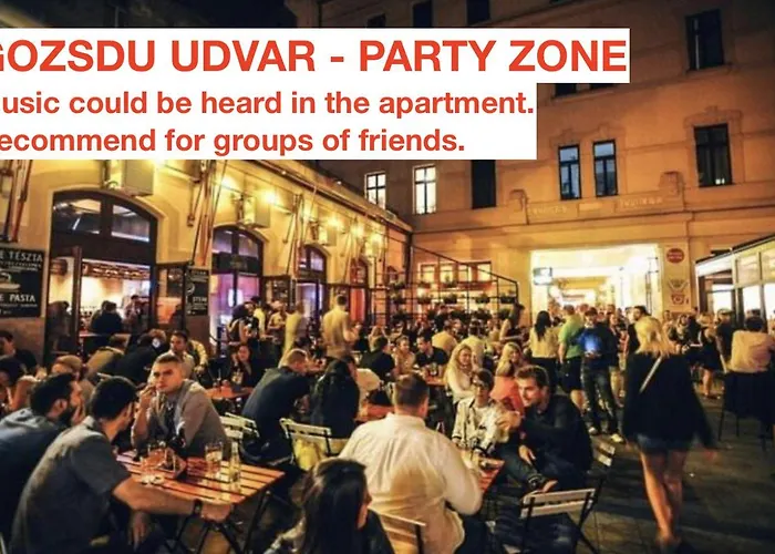 Apartment At Gozsdu Courtyard #Partyzone #Downtown #Freeparking