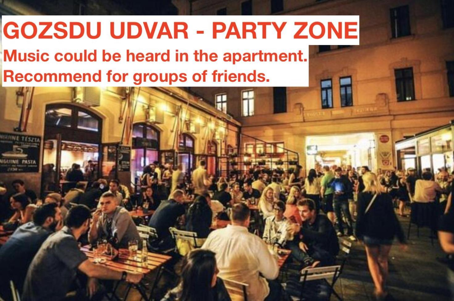 At Gozsdu Courtyard #partyzone #downtown #freeparking Apartman Budapest